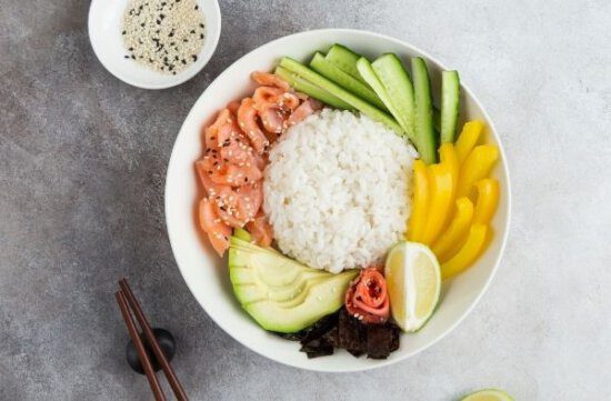Sushi Bowl als einfaches Bowl Rezept